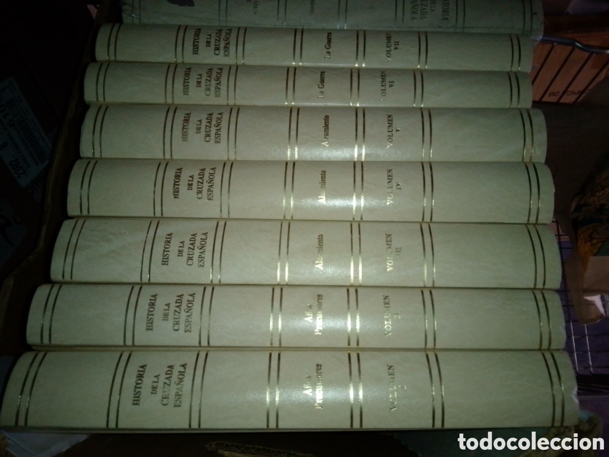 Second hand books: HISTORIA DE LA CRUZADA ESPA&Ntilde;OLA. VII-7 VOLUMENES. ARRARAS IRIBARREN - SAENZ DE TEJADA. ARACENA, 2006