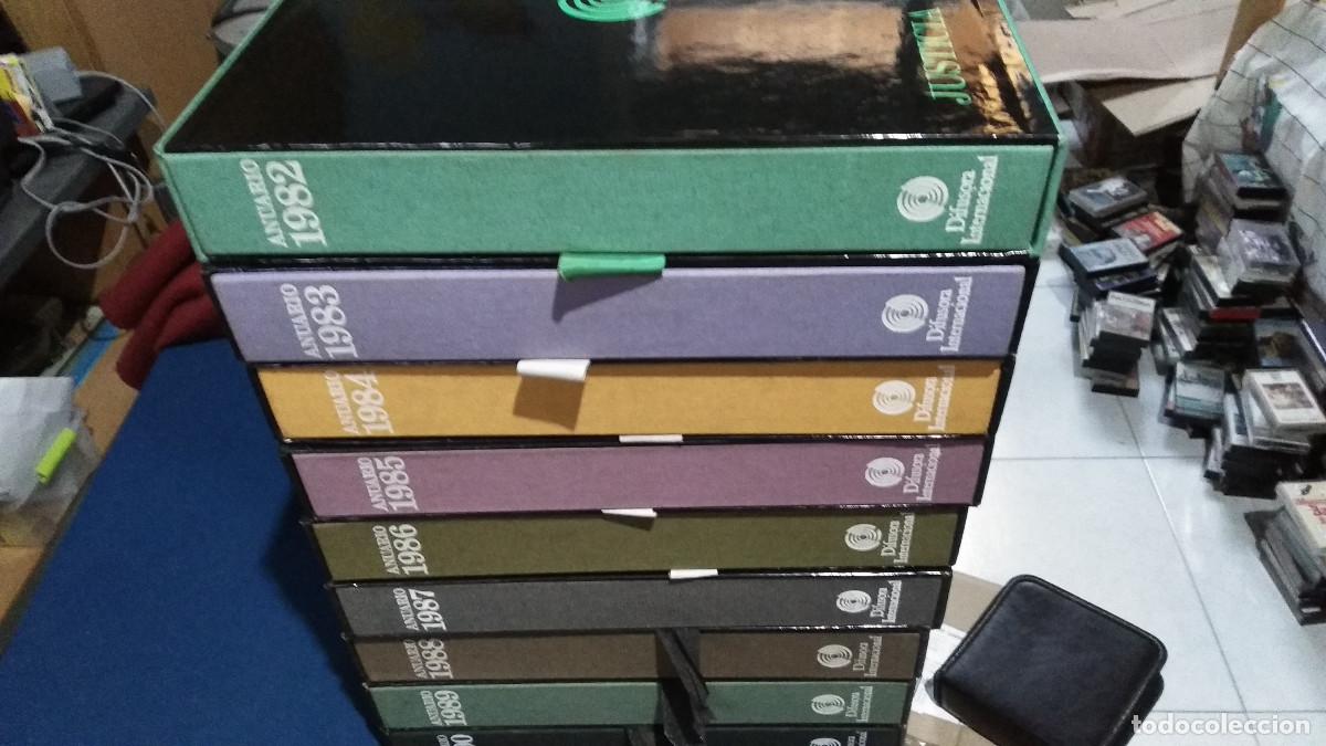 Libros de segunda mano: LOTE DE 9 ANUARIOS 1982, 1983, 1984, 1985,1986, 1987,1988,1989,1990, DIFUSORA INTERNACIONAL. libros