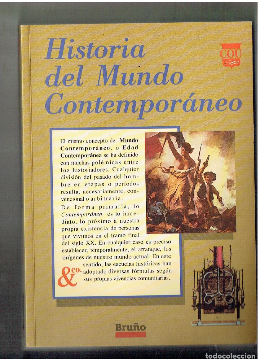 Libros de segunda mano: HISTORIA DEL MUNDO CONTEMPOR&Aacute;NEO. BRU&Ntilde;O. (Z/34)