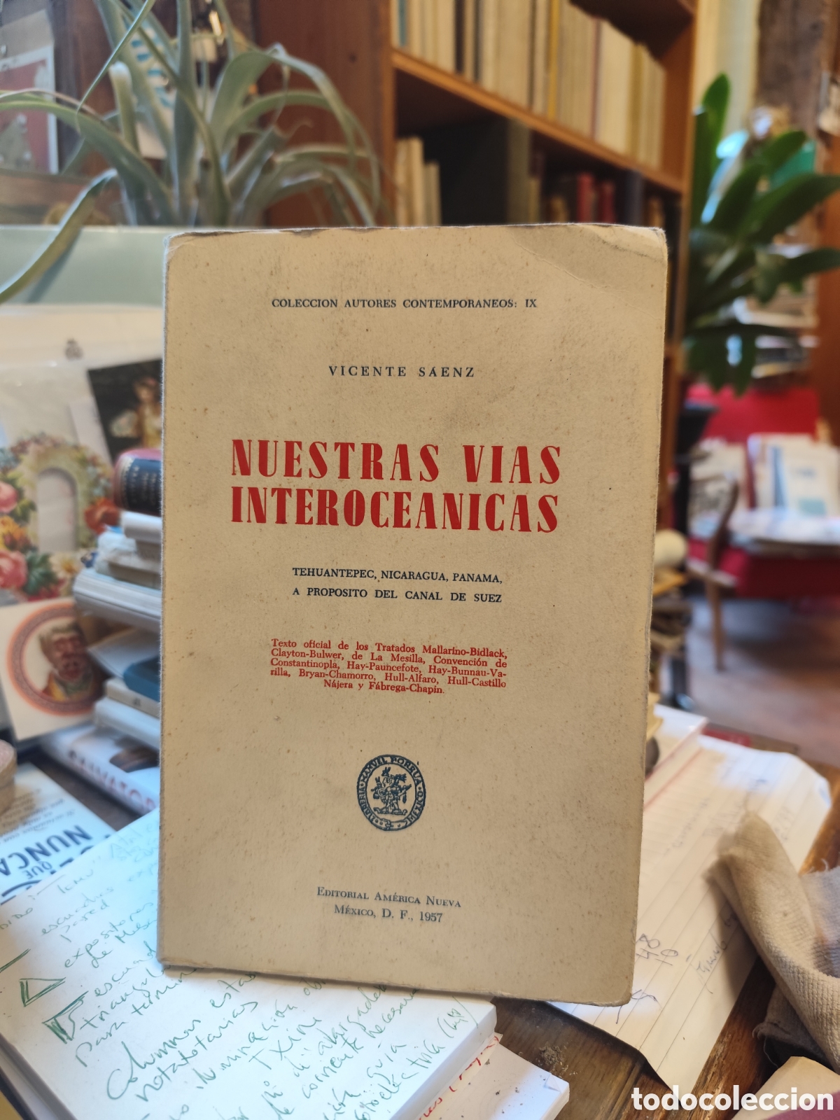 Libros de segunda mano: Nuestras v&iacute;as interoceanicas. Vicente Saenz