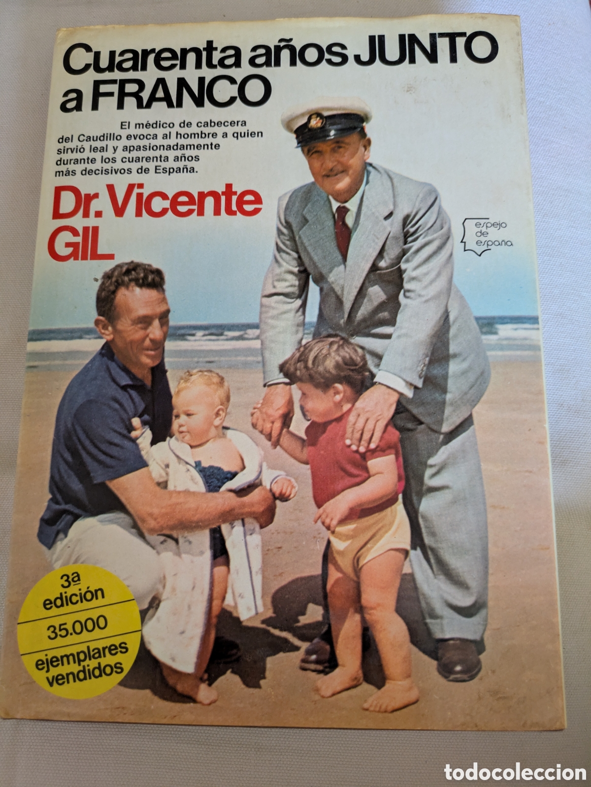 Libros de segunda mano: Cuarenta a&ntilde;os junto a Franco - Foto 1