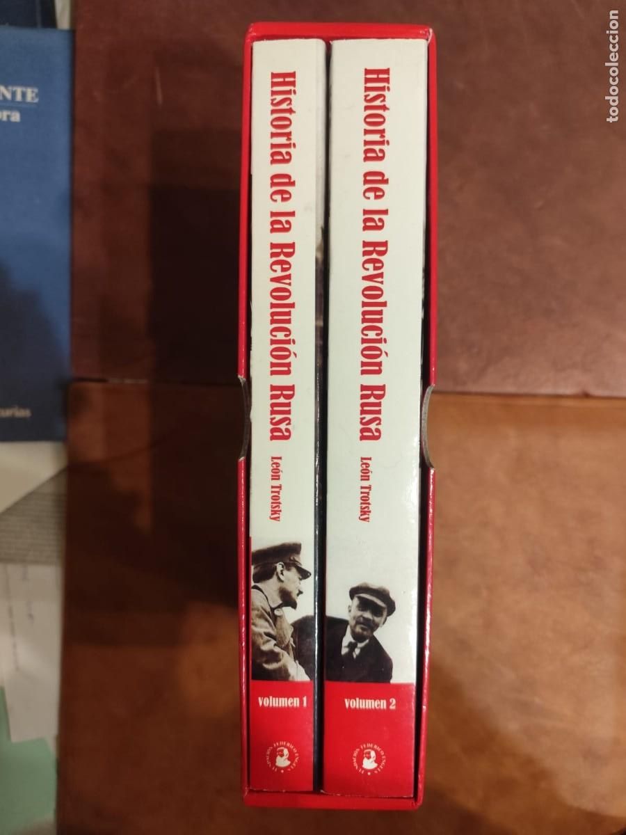 Libros de segunda mano: Le&oacute;nTrotsky. HISTORIA DE LA REVOLUCI&Oacute;N RUSA. 2 Tomos
