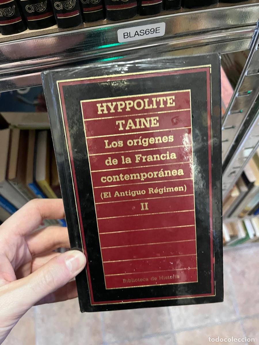 Libros de segunda mano: BLAS69E &mdash; Hippolyte Taine &ndash; Los or&iacute;genes de la Francia contempor&aacute;nea II (El Antiguo R&eacute;gimen) &mdash;