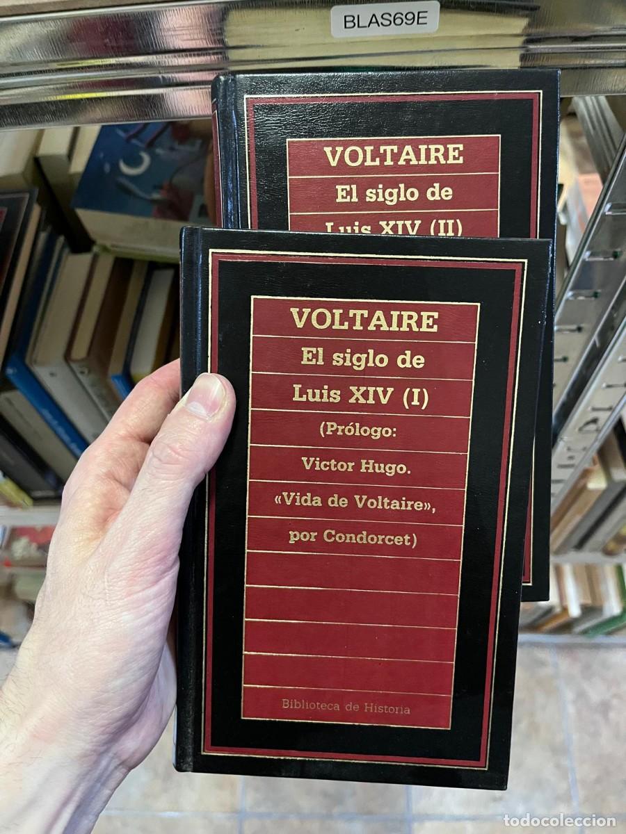 Libros de segunda mano: BLAS69E &mdash; Voltaire &ndash; El siglo de Luis XIV (I y II) COMPLETA