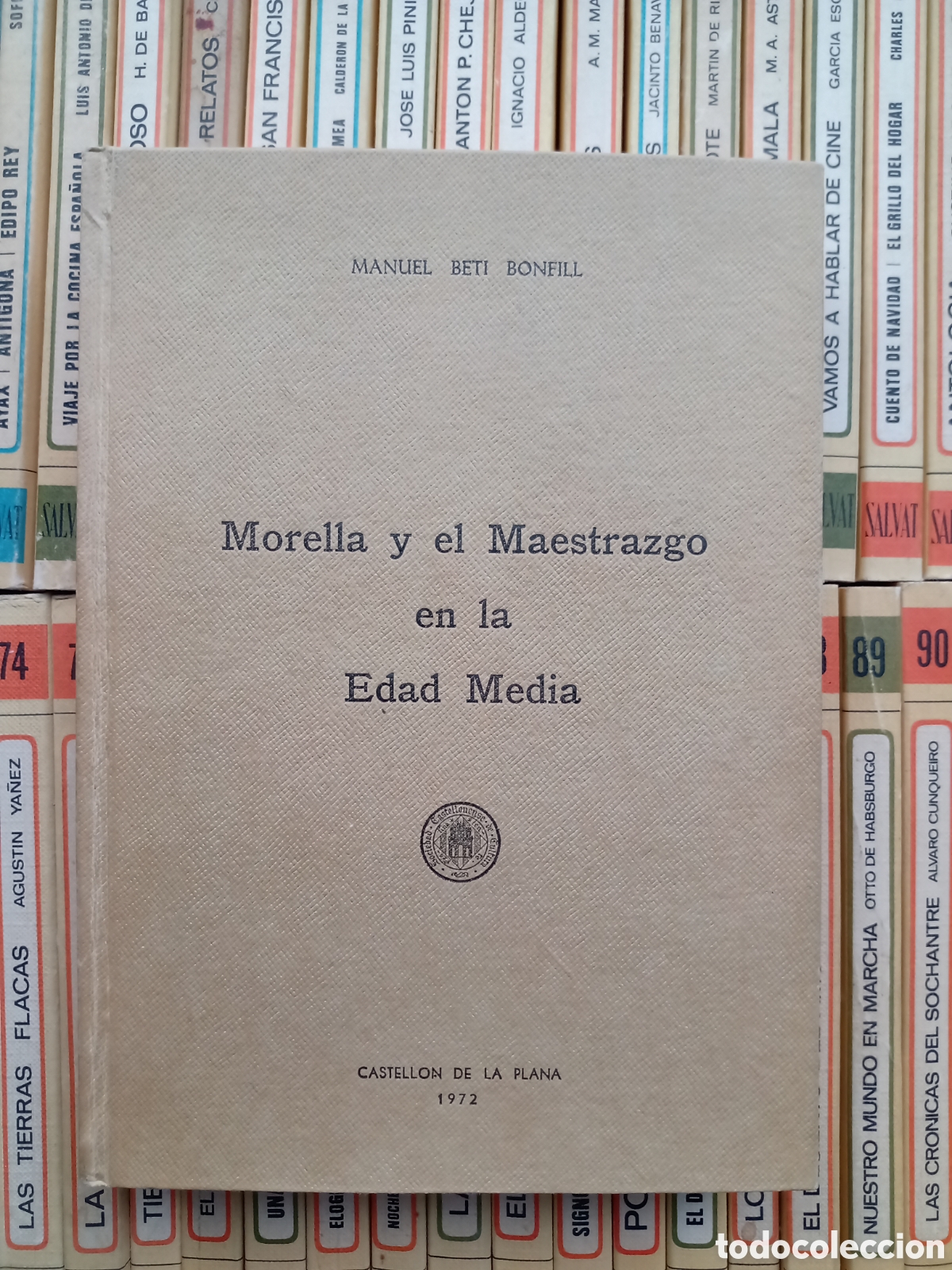 Libros de segunda mano: Morella y El Maestrazgo en la Edad Media, Manuel Betis Bonfill, 1972