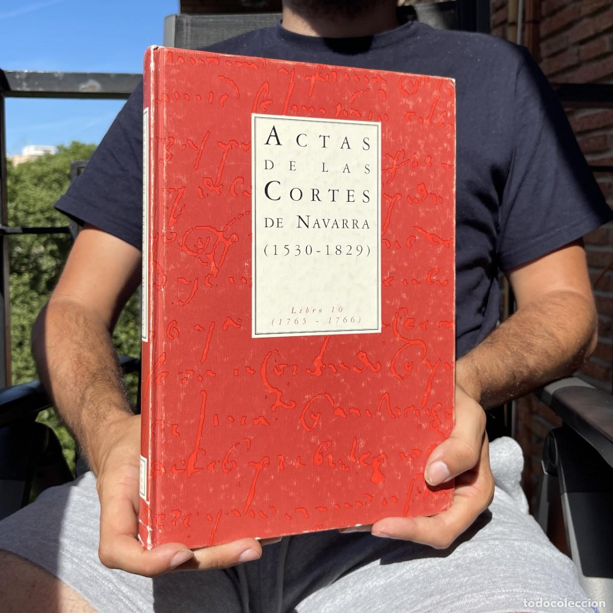 Libros de segunda mano: ACTAS DE LAS CORTES DE NAVARRA - LEGISLACI&Oacute;N FORAL - REINO DE NAVARRA - PAMPLONA - PARLAMENTO