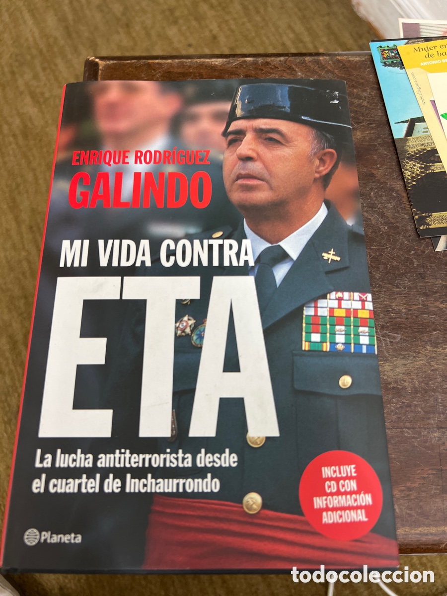 Libros de segunda mano: Mi vida contra ETA Galindo Planeta incluye CD