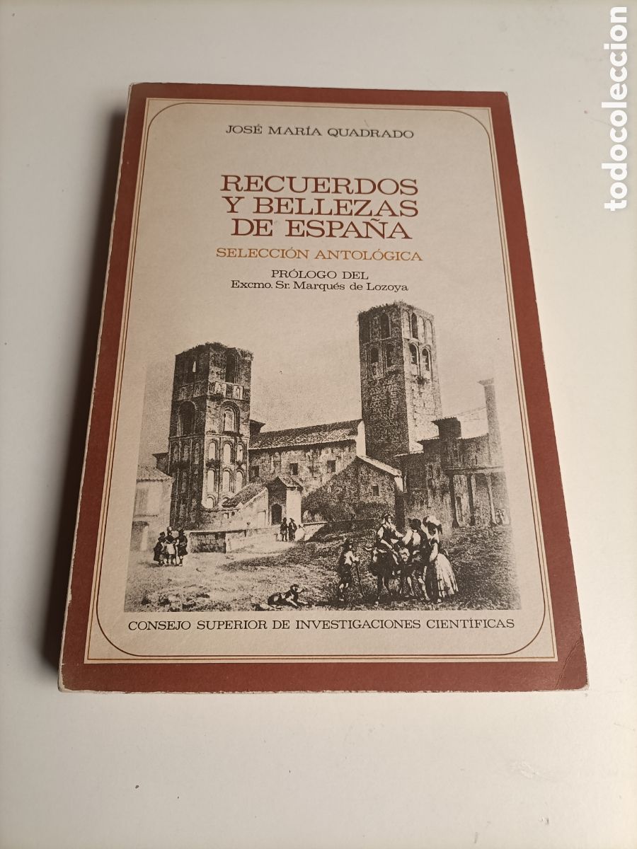 Libros de segunda mano: Recuerdos bellezas de Espa&ntilde;a. Antolog&iacute;a. Tierras y hombres de Espa&ntilde;a Jos&eacute; Mar&iacute;a quadrado