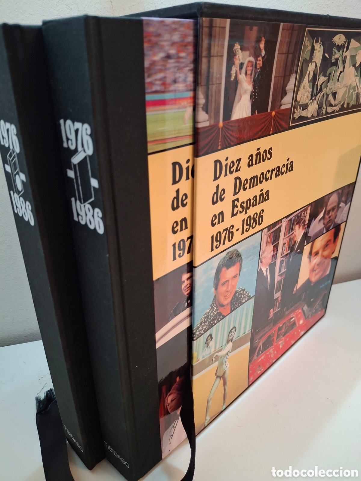 Libros de segunda mano: DIEZ A&Ntilde;OS DE DEMOCRACIA EN ESPA&Ntilde;A, 1976-1986, 1 LIBRO + 1 VHS, TIBIDABO EDICIONES, 1989