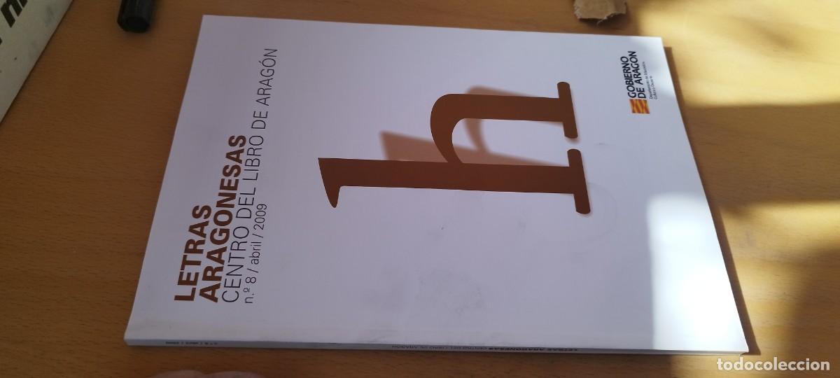 Libros de segunda mano: LETRAS ARAGONESAS / revista centro libro Aragon n&ordm; 8 a&ntilde;o 2009 / KARA 21