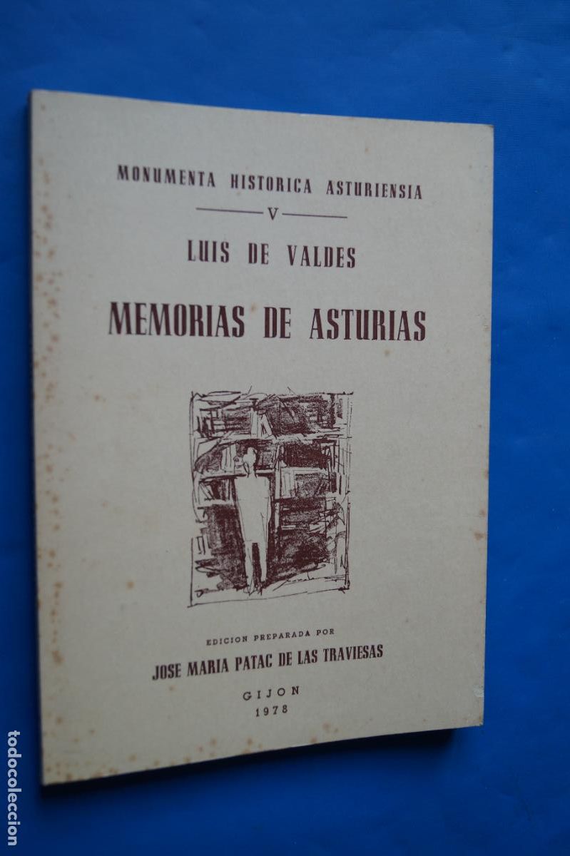 Libros de segunda mano: MEMORIAS DE ASTURIAS. LUIS DE VALDES