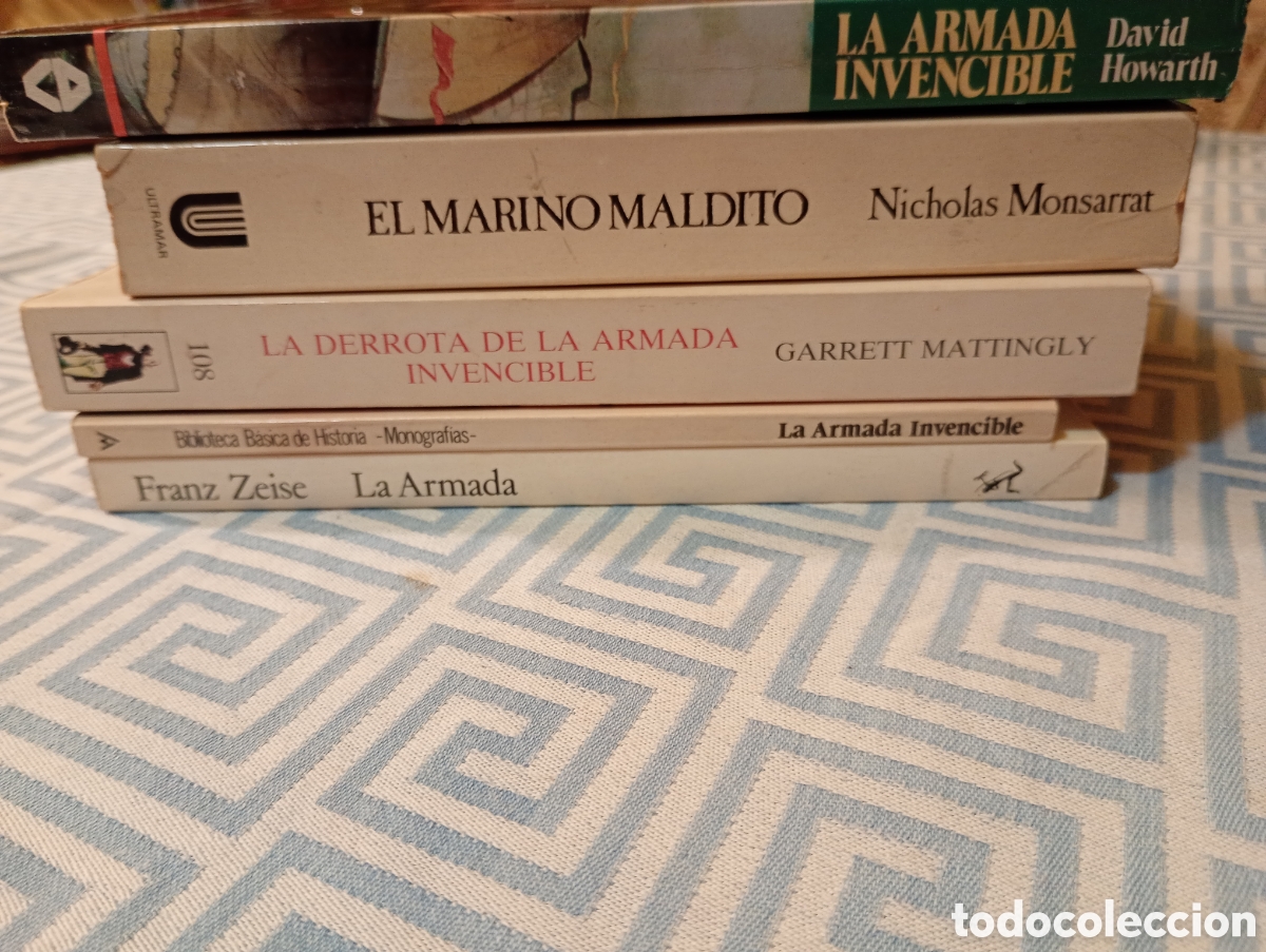 Libros de segunda mano: Lote de 5 libros de la Armada invencible - Foto 3