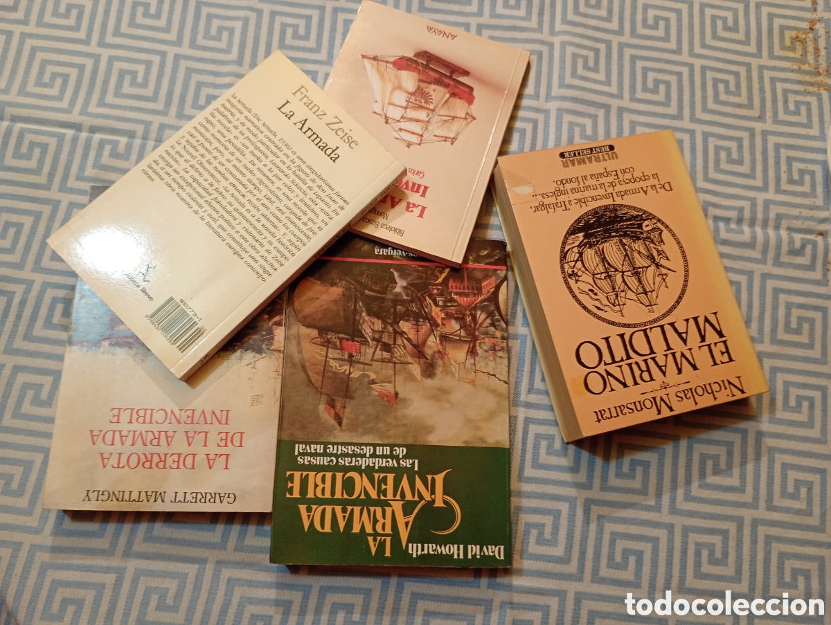Libros de segunda mano: Lote de 5 libros de la Armada invencible - Foto 5