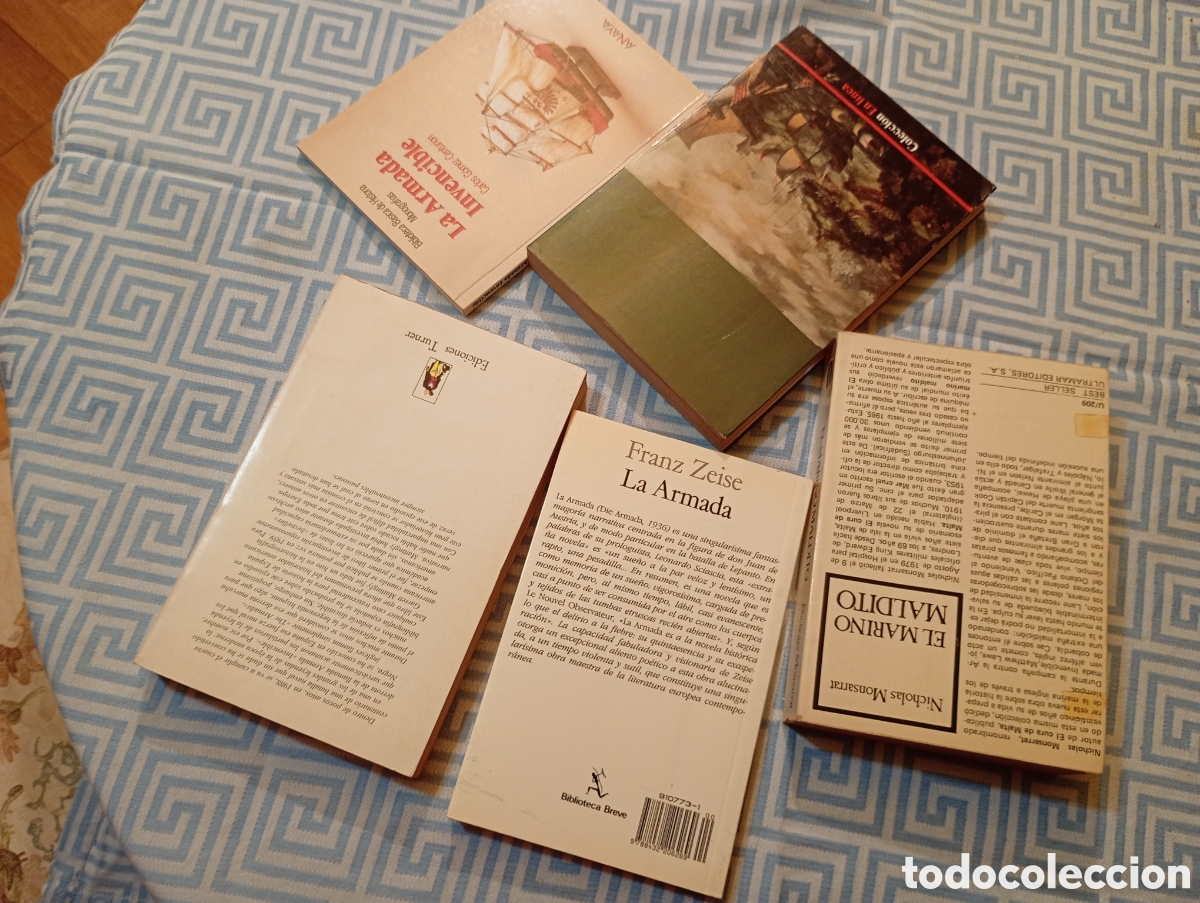 Libros de segunda mano: Lote de 5 libros de la Armada invencible - Foto 6