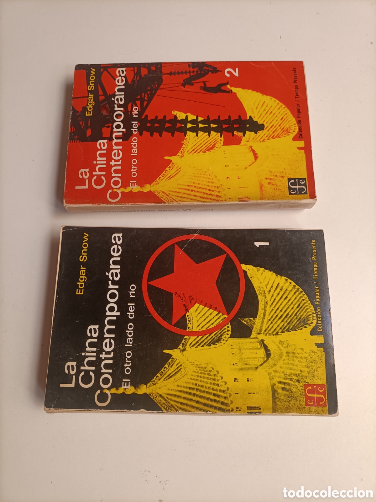 Libros de segunda mano: La china contempor&aacute;nea. El otro lado del r&iacute;o Edgar Snow 2 tomos