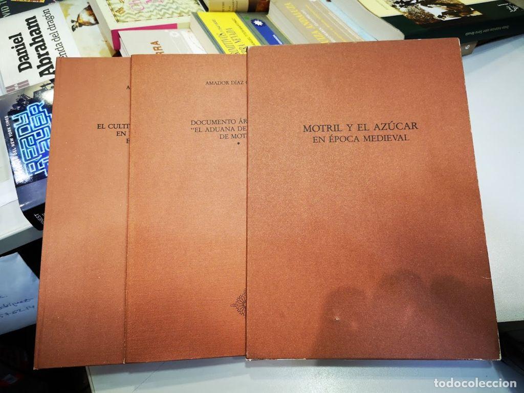 Libros de segunda mano: Motril y el az&uacute;car en &eacute;poca medieval. El cultivo de la ca&ntilde;a de az&uacute;car en la costa granadina en &eacute;poc