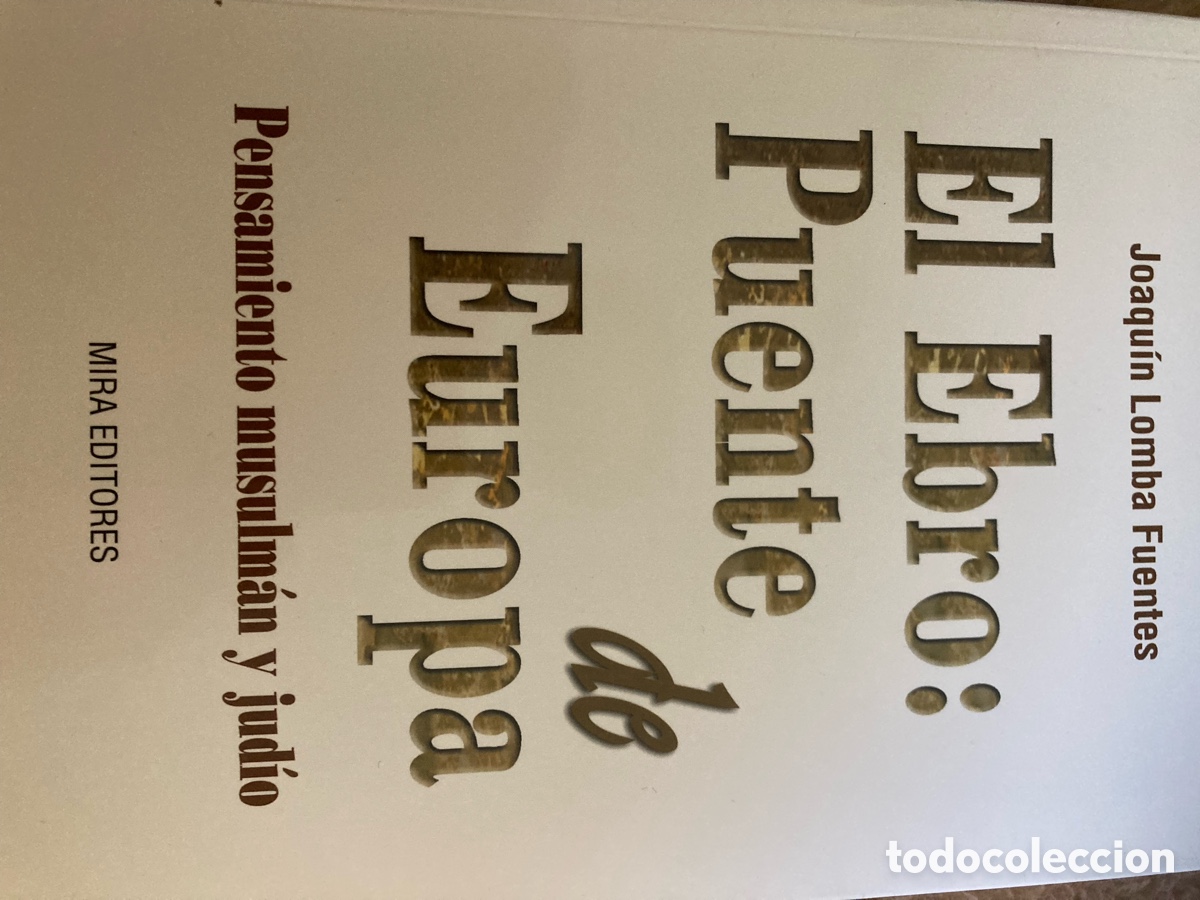 Libros de segunda mano: Vendo Libro El Ebro Puente de Europa De Joaqu&iacute;n Lomba Fuentes