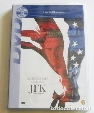 Libros de segunda mano: JFK CASO ABIERTO DVD PRECINT. PEL&Iacute;CULA KEVIN COSTNER STONE ASESINATO DE KENNEDY CIA OSWALD -NO LIBRO