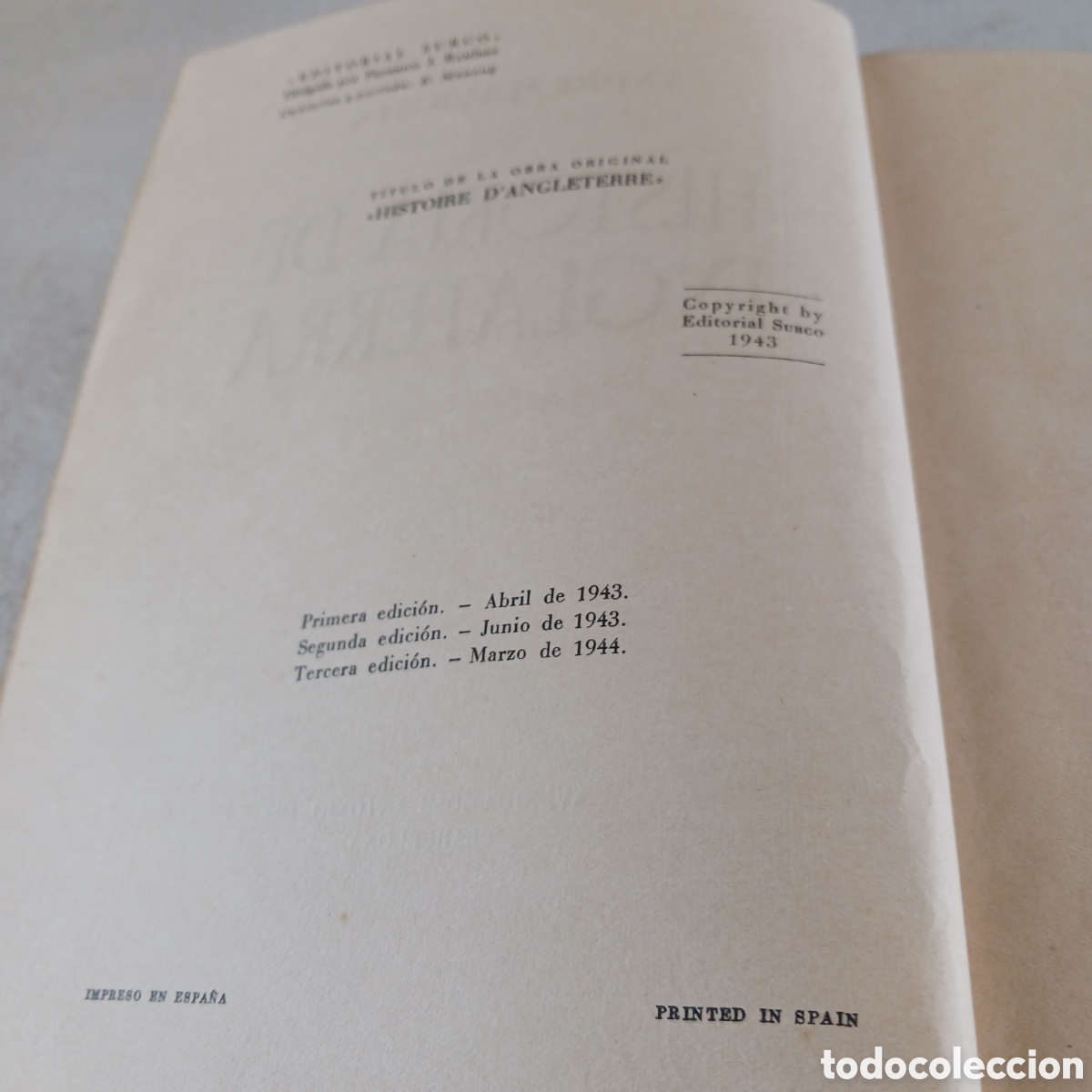Libros de segunda mano: Historia de Inglaterra de Andre Maurois - Foto 4