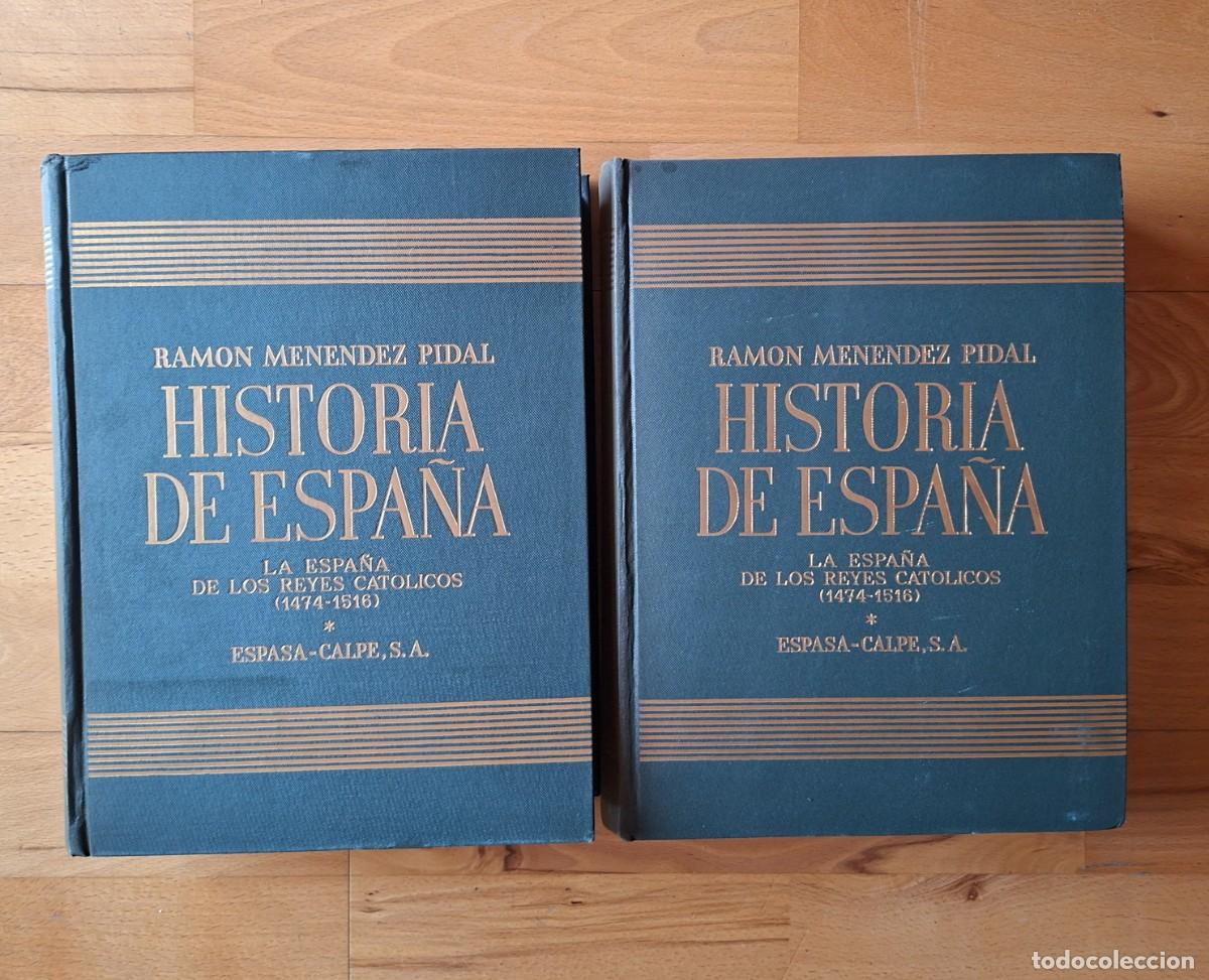 Livros em segunda m&atilde;o: 2 LIBROS HISTORIA DE ESPA&Ntilde;A - TOMO XVII VOL&Uacute;MEN I, II - RAM&Oacute;N MEN&Eacute;NDEZ PIDAL 1969
