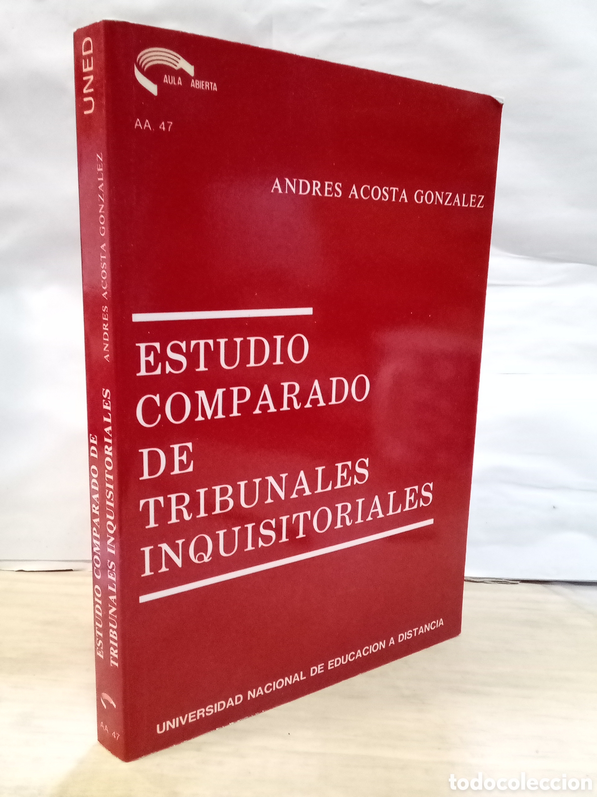 Livros em segunda m&atilde;o: Andr&eacute;s Acosta Gonz&aacute;lez : Estudio comparado de tribunales inquisitoriales