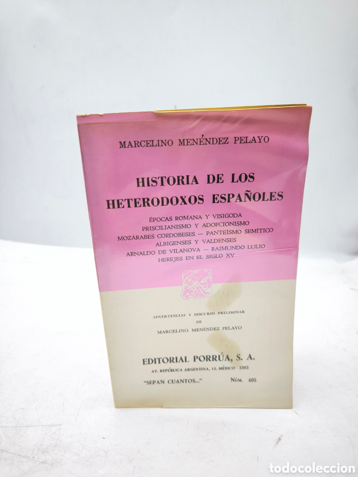 Livros em segunda m&atilde;o: Historia de los heterodoxos espa&ntilde;oles .Marcelino Men&eacute;ndez Pelayo.