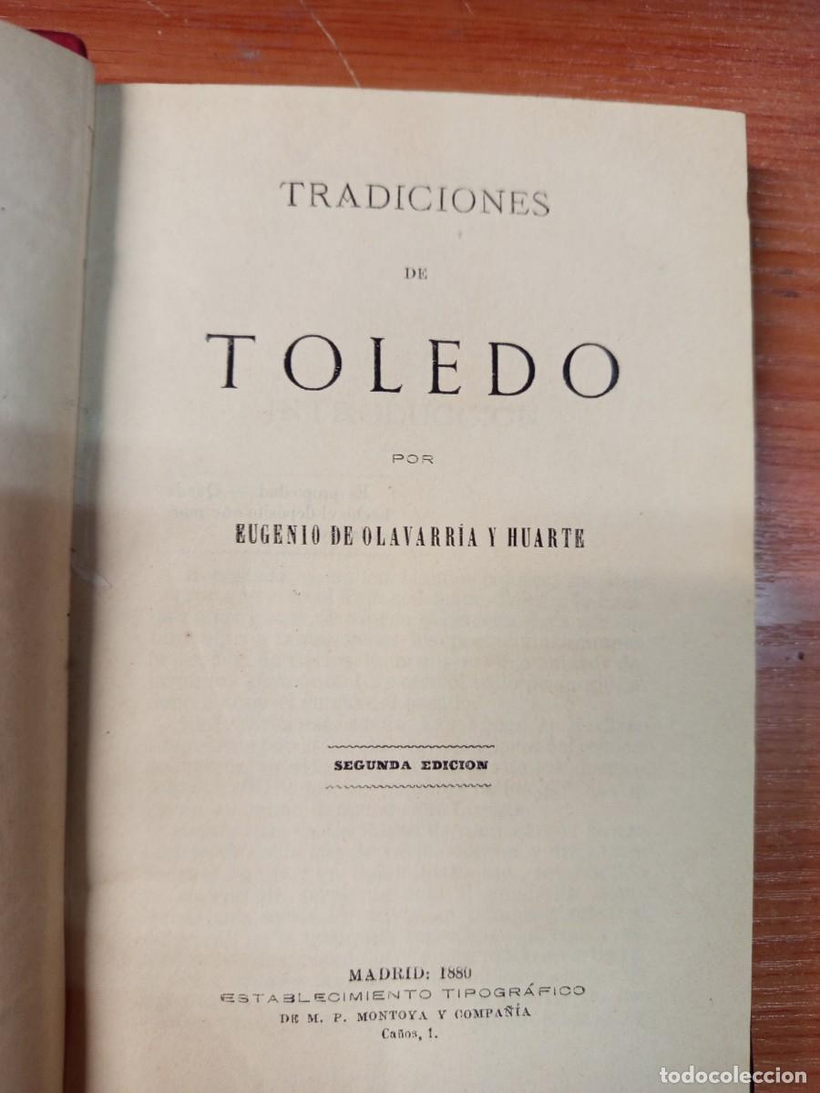 Libros de segunda mano: Tradiciones de Toledo. - Foto 1