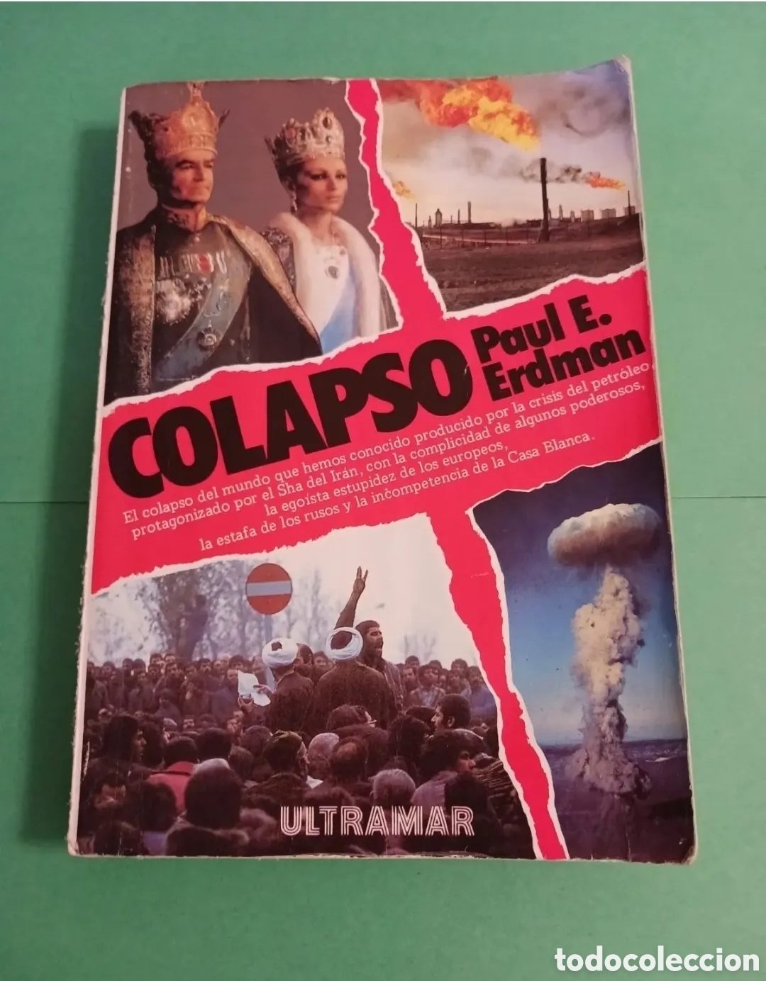Libros de segunda mano: Libro COLAPSO / Paul E.Erdman. - Foto 1