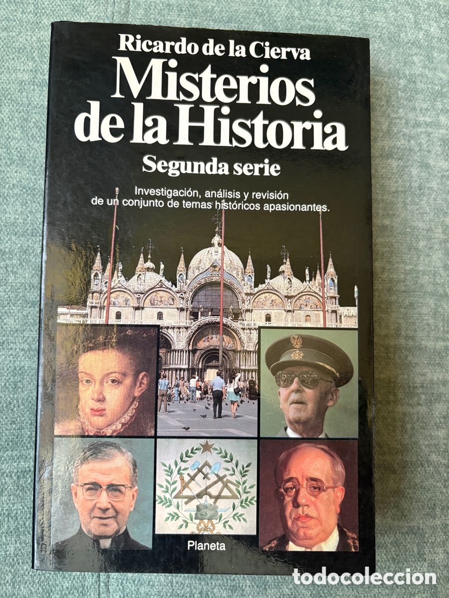 Second hand books: (L198(B)) Misterios de la Historia 2&ordf; serie - Ricardo de la Cierva 1992