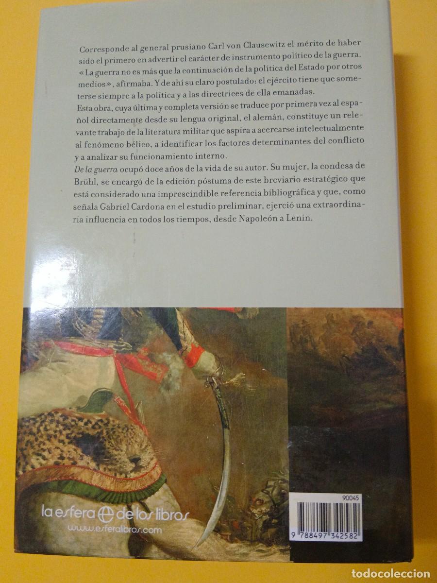 Libros de segunda mano: DE LA GUERRA C. VON CLAUSEWITZ - Foto 4