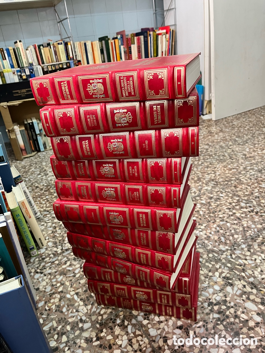 Libros de segunda mano: Historia de Espa&ntilde;a. S.A. Promoci&oacute;n y Ediciones Club Internacional del Libro. Completa. 12 tomos
