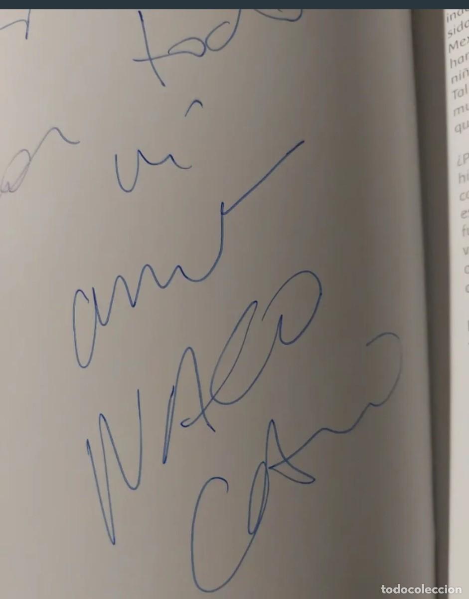 Libros de segunda mano: Autografo firna Nacho Cano Mecano libro