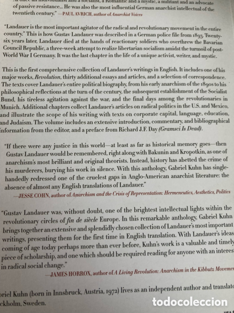 Libros de segunda mano: Vendo LIBRO REVOLUTION AND OTHER WRITINGS - Foto 3