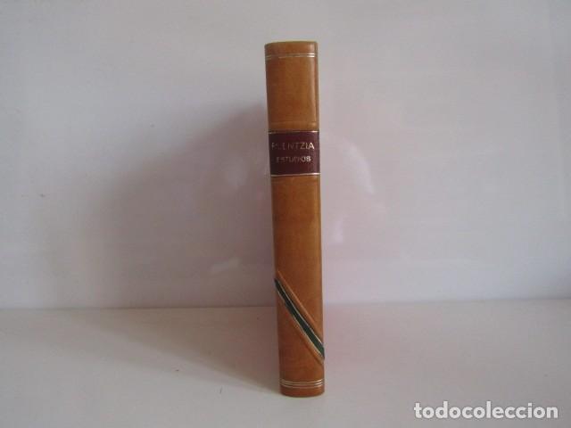 Libros de segunda mano: LIBRO &rdquo;Plentzia estudios locales&rdquo; a&ntilde;o 1985. Ferrocarril Plencia las Arenas proyecto 1888
