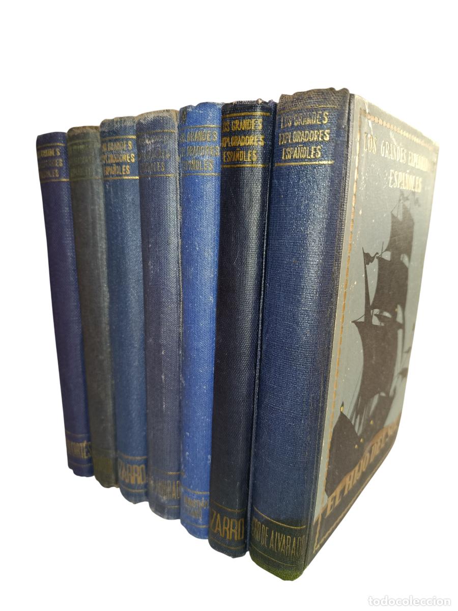 Libri di seconda mano: LOTE SIETE LIBROS LOS GRANDES EXPLORADORES ESPA&Ntilde;OLES. SEIX Y BARRAL HERMANOS. VER T&Iacute;TULOS.