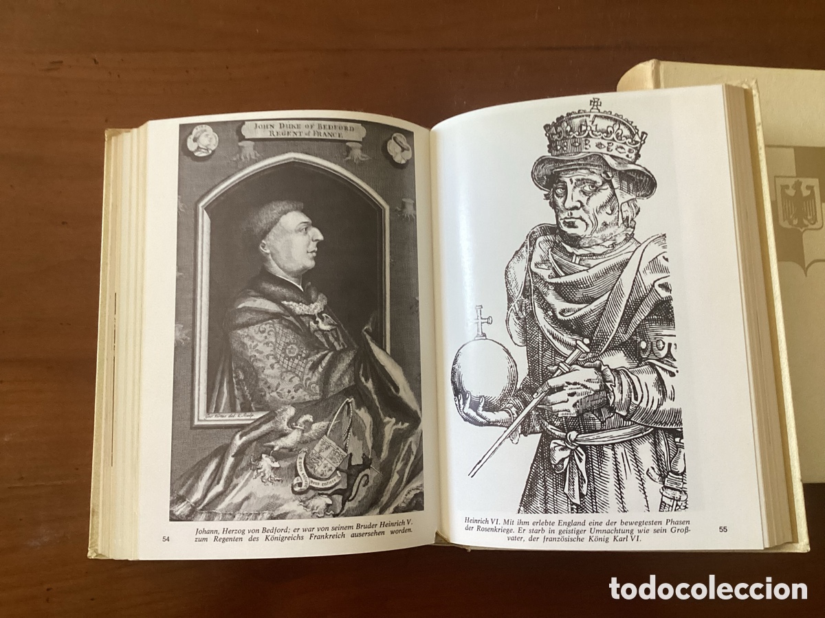 Livros em segunda m&atilde;o: Die Gro&szlig;en Dynastien Europas, LOS PLANTAGENETS, Edit Rencontre Lausanne, 1969