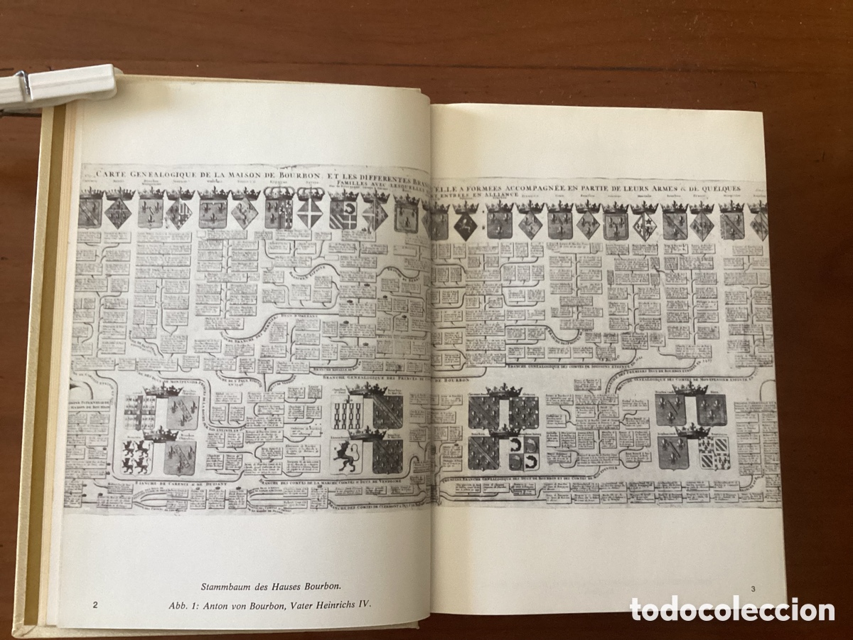 Libros de segunda mano: Die Gro&szlig;en Dynastien Europas, LOS BORBONES I, (FRANCESES); Edit Rencontre Lausanne, 1969.