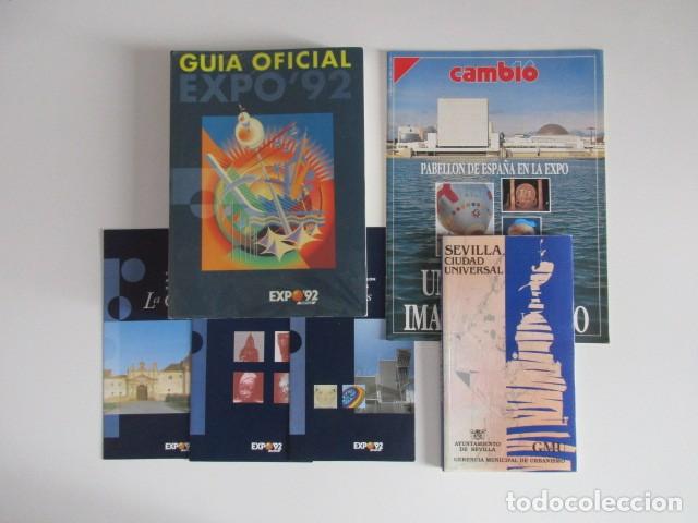 Libros de segunda mano: EXPO 92 - LOTE 6 LIBROS Y PUBLICACIONES EXPOSICI&Oacute;N UNIVERSAL SEVILLA 1992