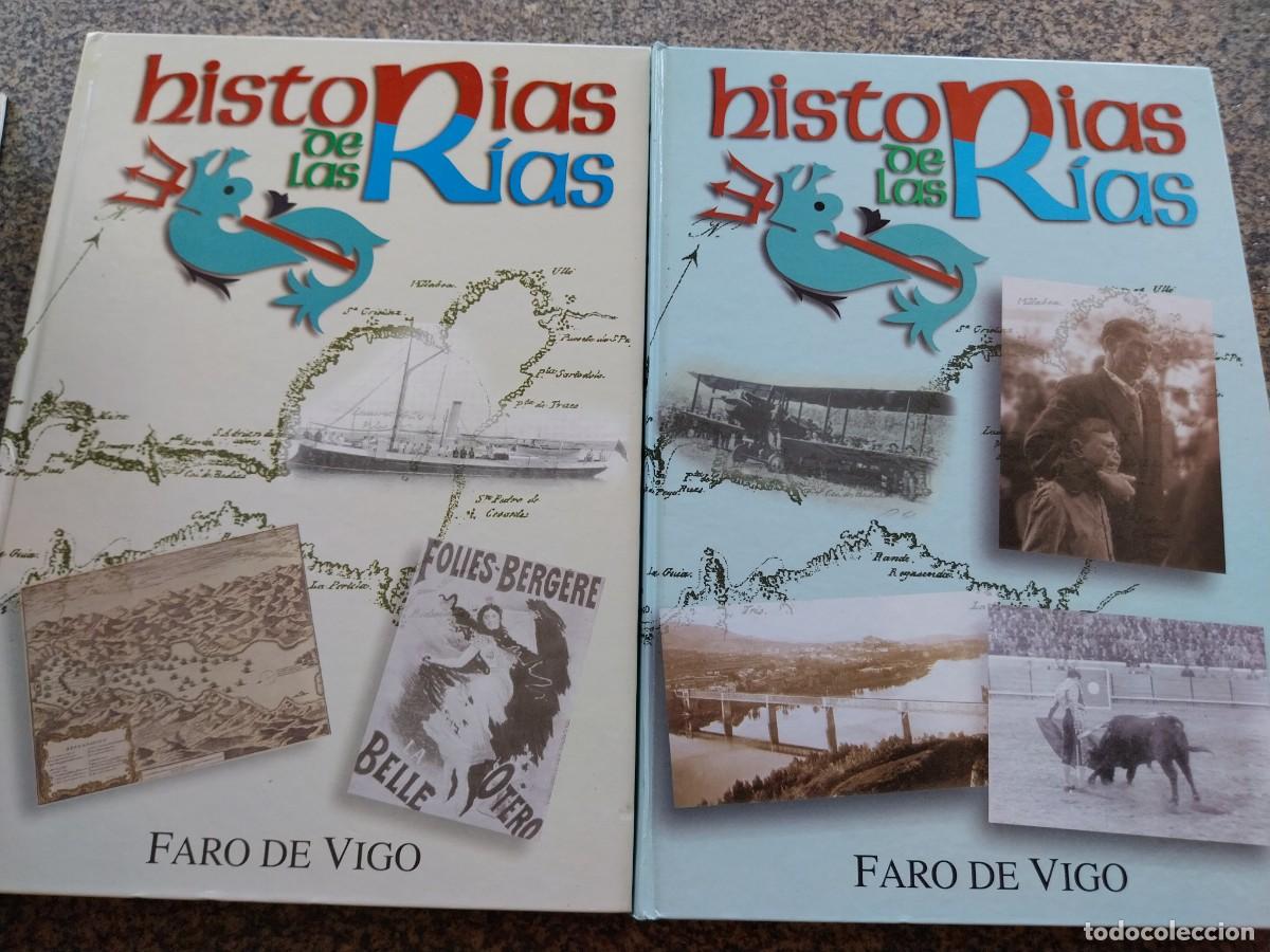 Libros de segunda mano: HISTORIA DE LAS RIAS -- FARO DE VIGO -- DOS TOMOS --