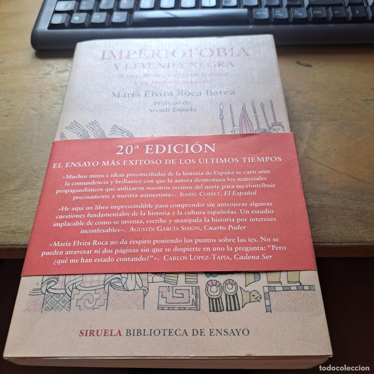 Libros de segunda mano: IMPERIOFOBIA Y LA LEYENDA NEGRA ROMA RUSIA ESTADOS UNIDOS Y EL IMPERIO ESPA&Ntilde;OL Mar&iacute;a Elvira Roca Si