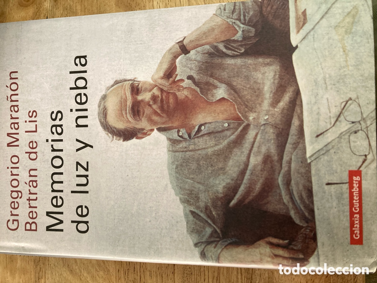 Libros de segunda mano: Vendo libro memorias de luz y nieblas De Gregorio Mara&ntilde;on