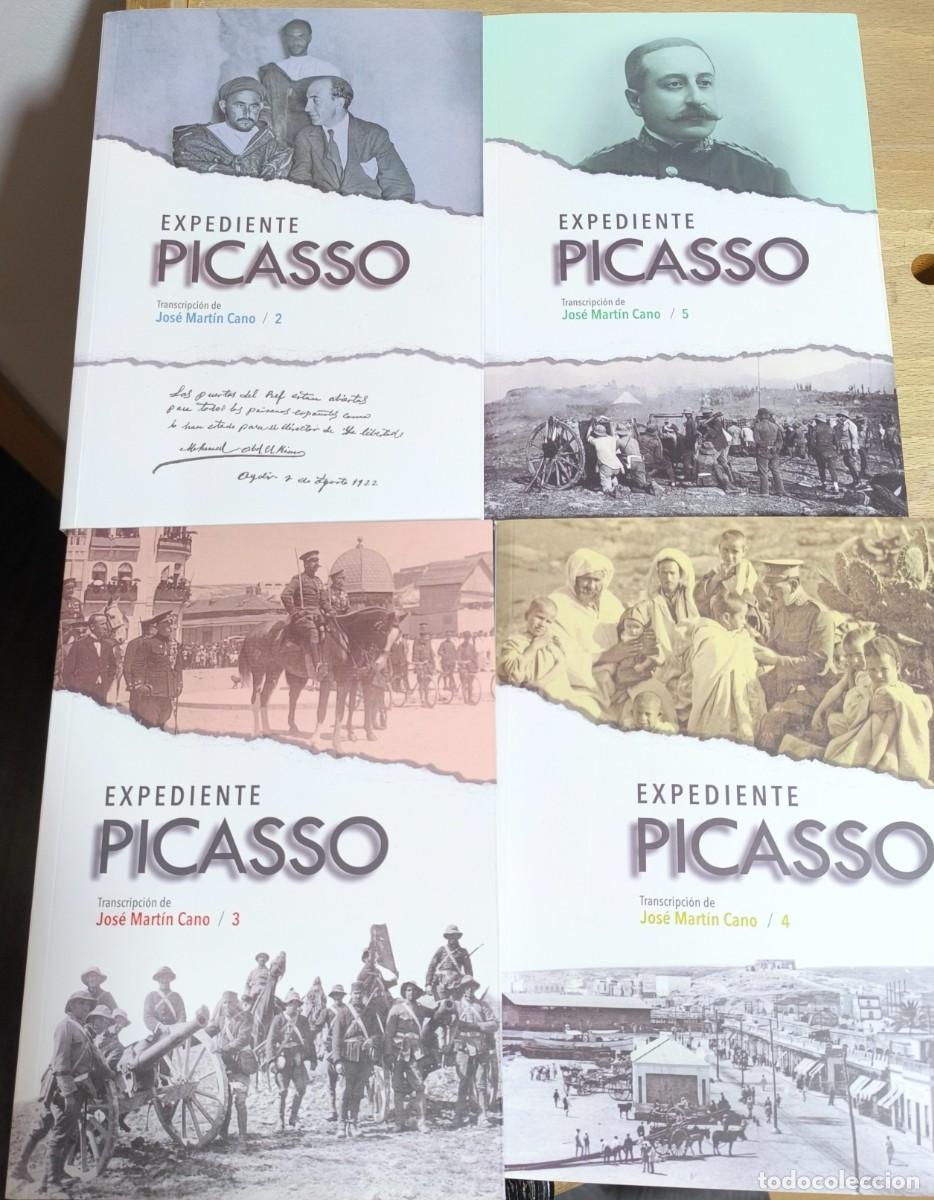 Libros de segunda mano: Expediente Picasso. (Transcripci&oacute;n de Jos&eacute; Mart&iacute;n Cano). (Cuatro tomos: 2,3,4 y 5).