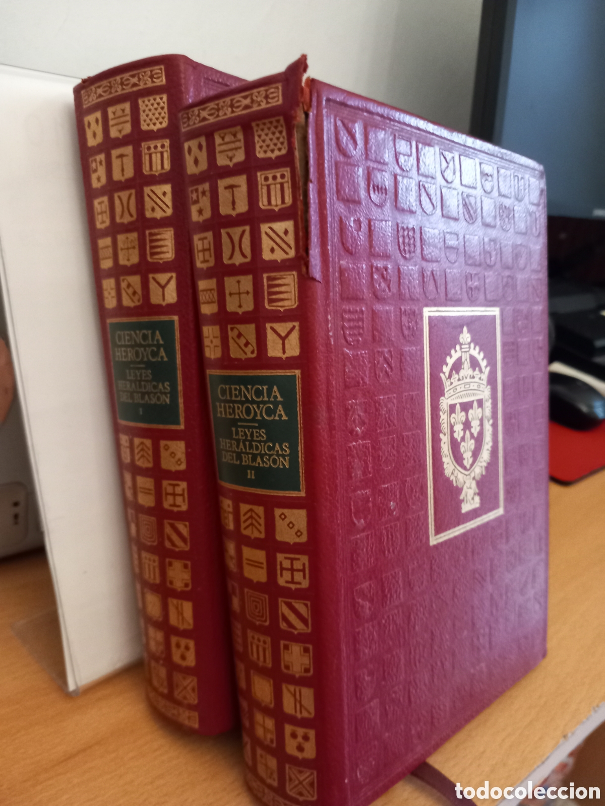 Libros de segunda mano: Ciencia Heroyca Reducida a las Leyes Her&aacute;ldicas de Blas&oacute;n
