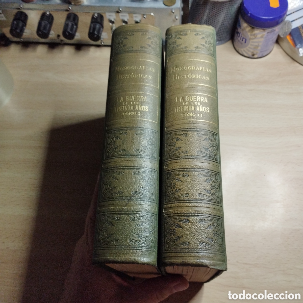 Libros de segunda mano: La guerra de los treinta a&ntilde;os. 2 Tomos. Completa. Editorial Sopena. Serie Monograf&iacute;as Hist&oacute;ricas.