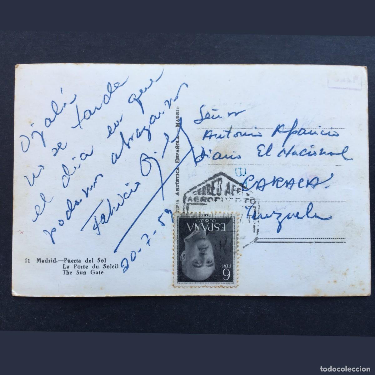 Libros de segunda mano: A&ntilde;o 1959 - Fabricio Ojeda - Venezuela - Tarjeta postal - guerrilleros - FALN - Comunismo