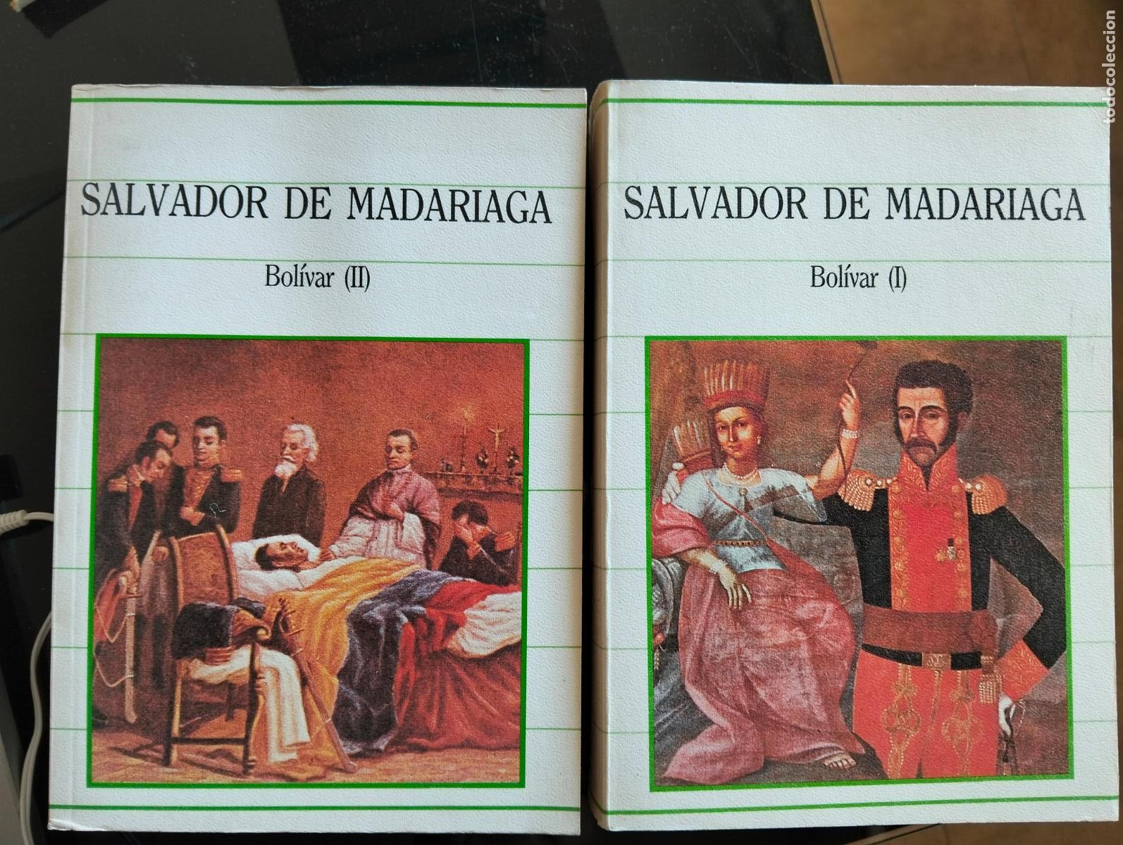 Libros de segunda mano: Historia. Biografias. Bolivar, Salvador de Madariaga, Completo, ed. Sarpe, 1985 VISITA CATALOGO L55