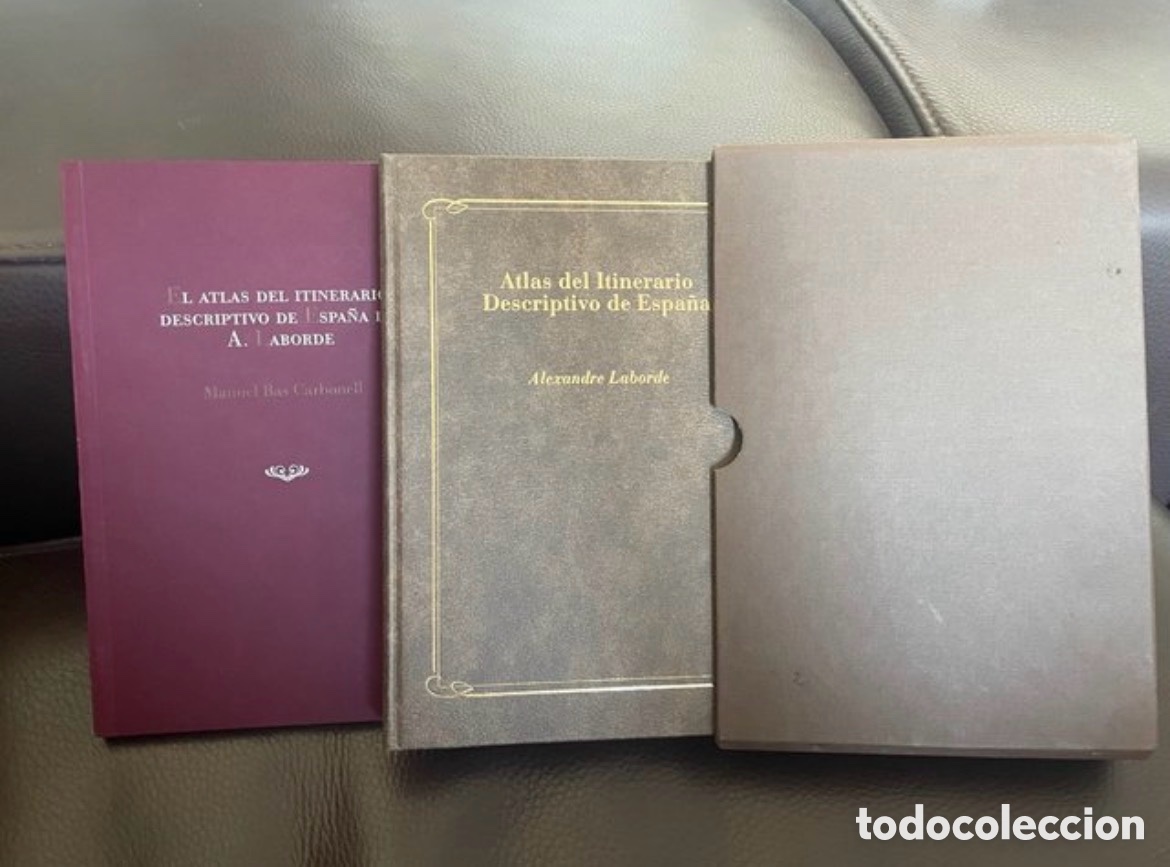 Libros de segunda mano: Atlas del itinerario descriptivo de Espa&ntilde;a