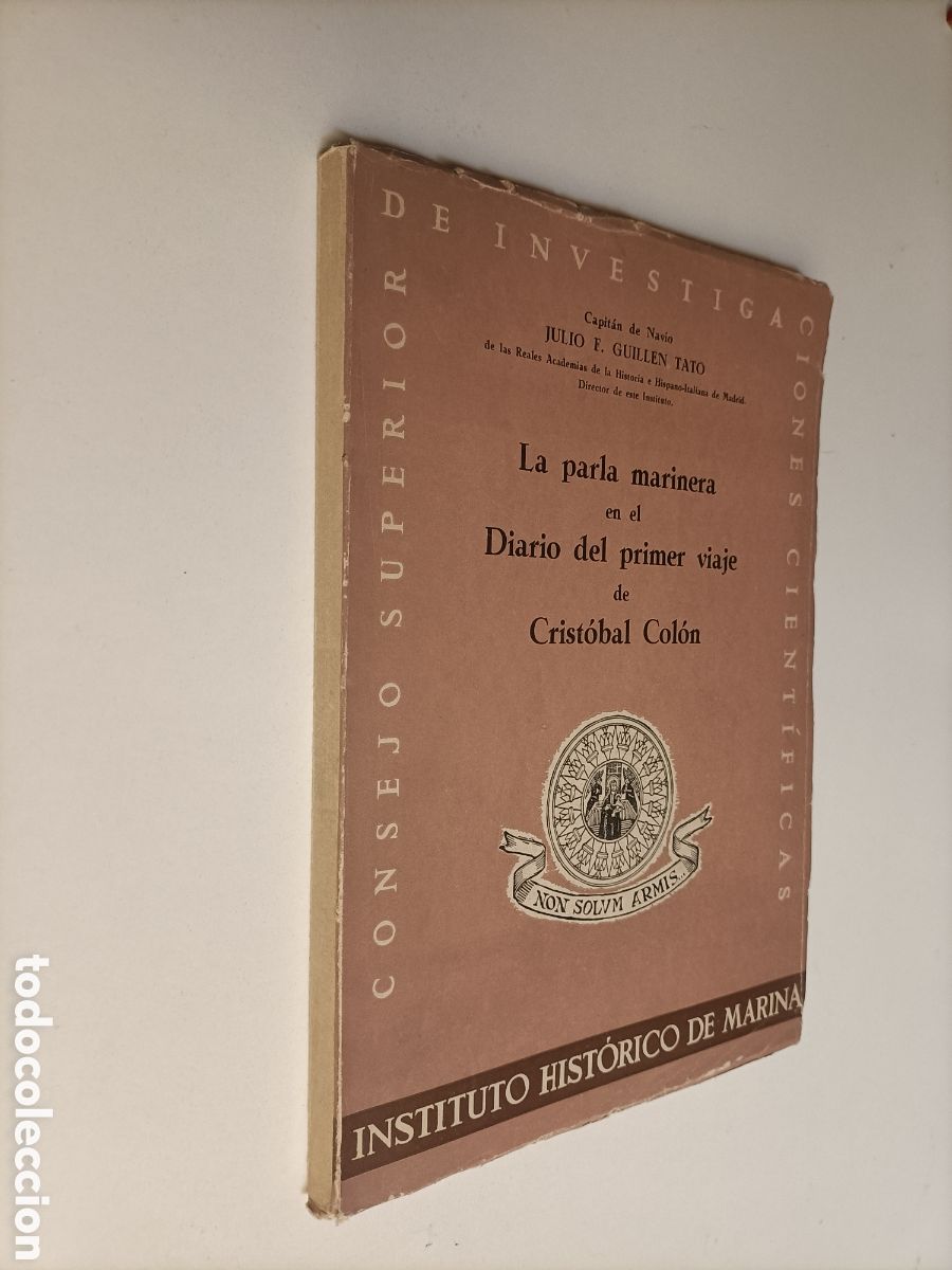 Livros em segunda m&atilde;o: La pala marinera en el diario del primer viaje de Crist&oacute;bal Col&oacute;n. Navegaci&oacute;n