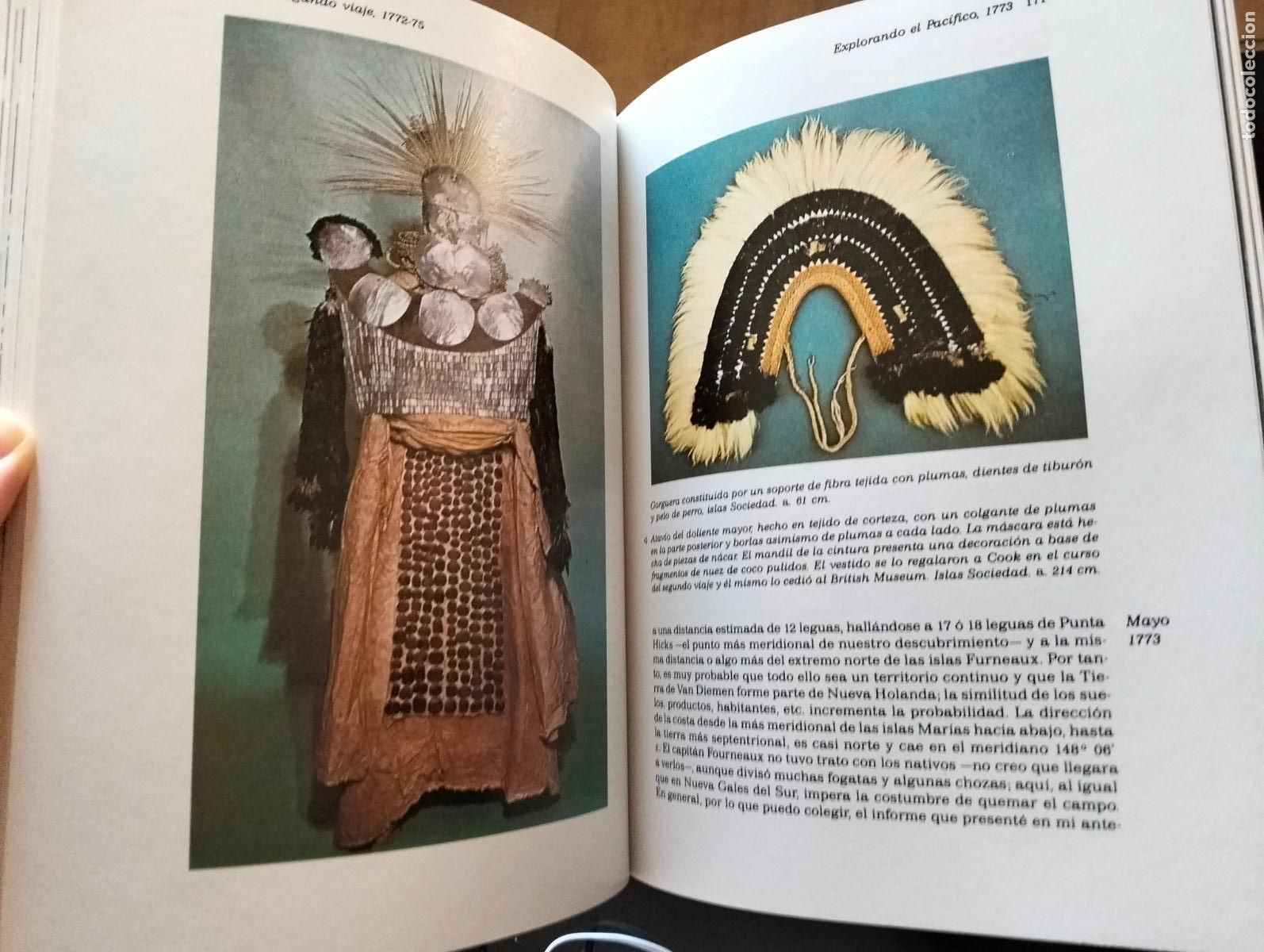 Libros de segunda mano: Historia de America. Antropologia. Viajes del Capitan Cook, 1768-1779. ed, Rese&ntilde;a, 1988. L55