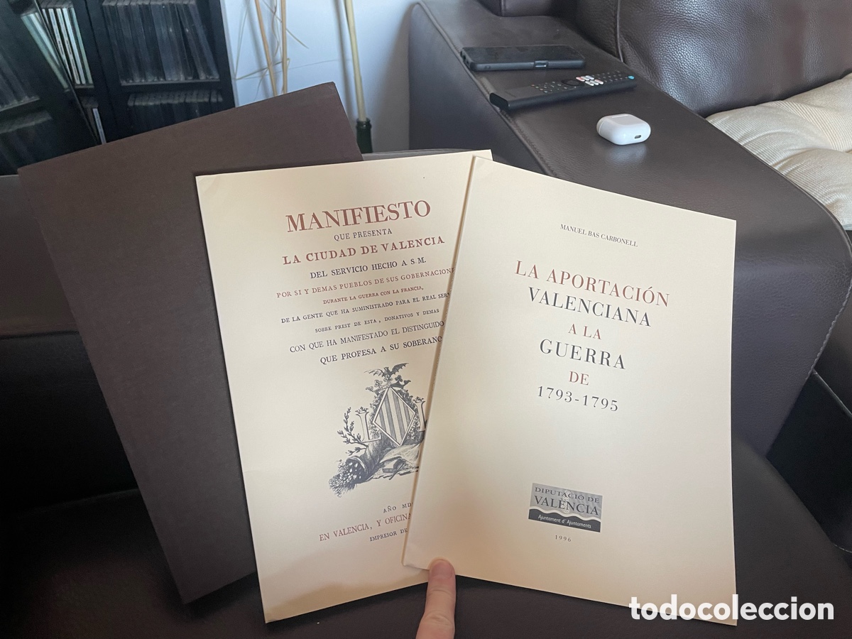Libros de segunda mano: Manifiesto que presenta la Ciudad de Valencia